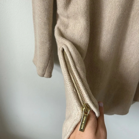 Michael Kors Long Sleeve Light Brown Sweater - Picture 3 of 5